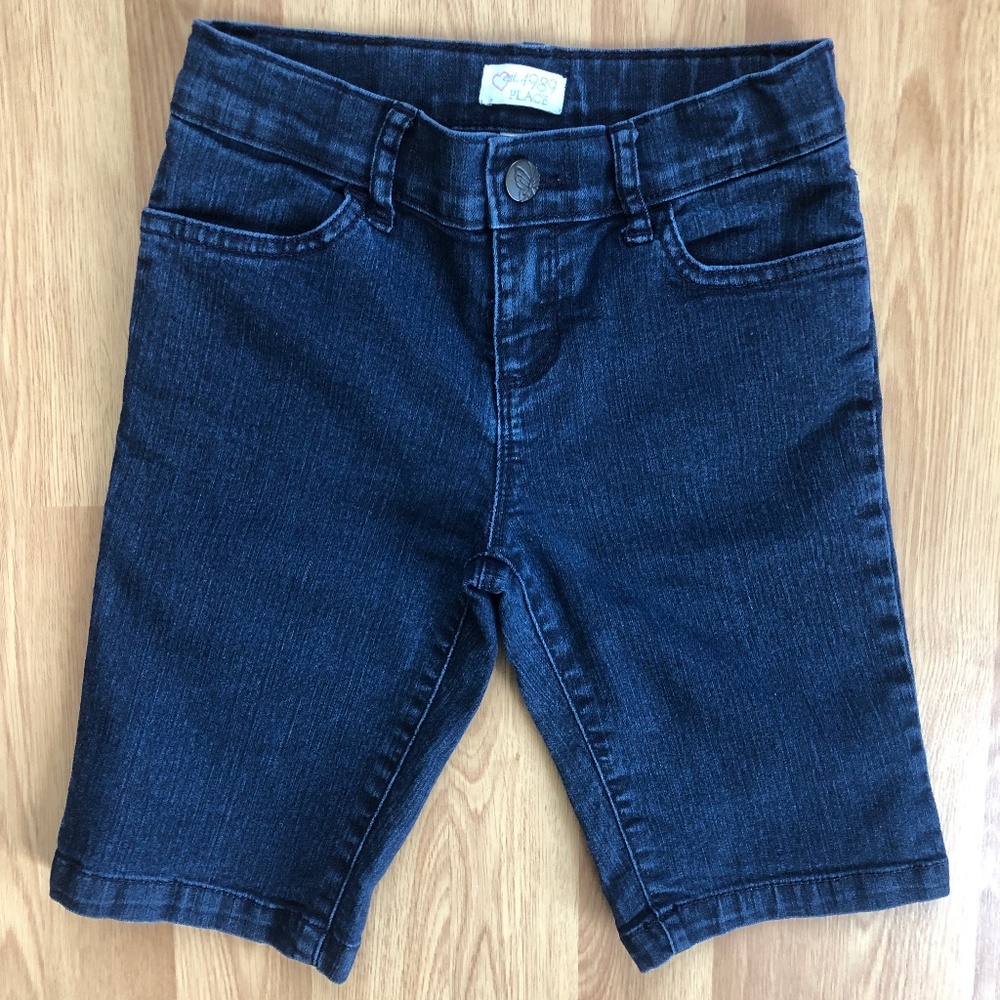 EST. 1989 Place Girls Skimmer Shorts Denim 6X/7